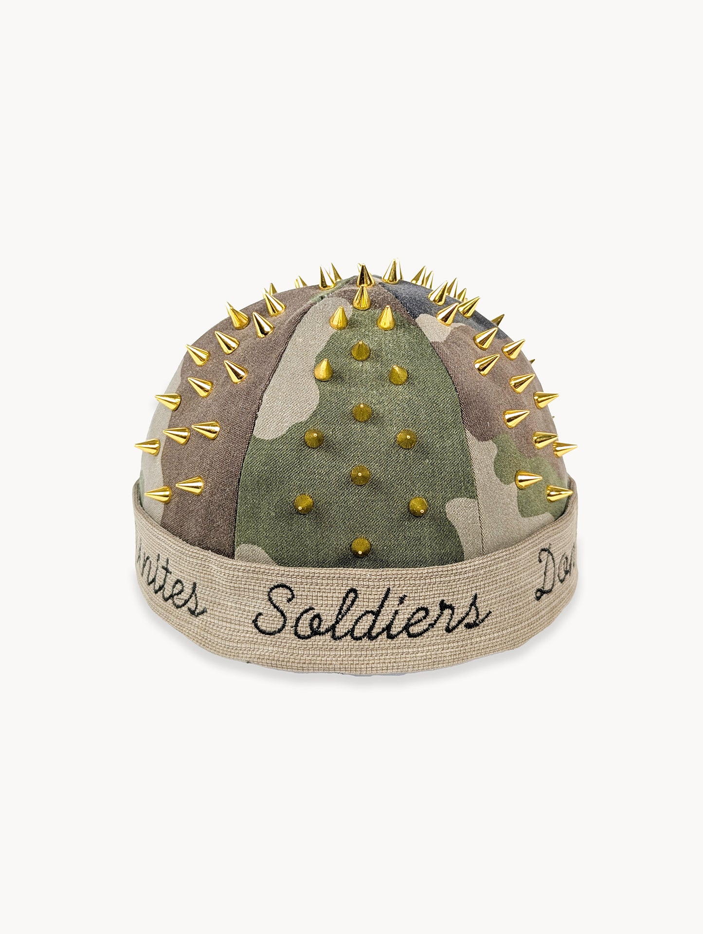 EyeLoveLu Spiked Sailor Hat – Handmade from Upcycled Trousers
