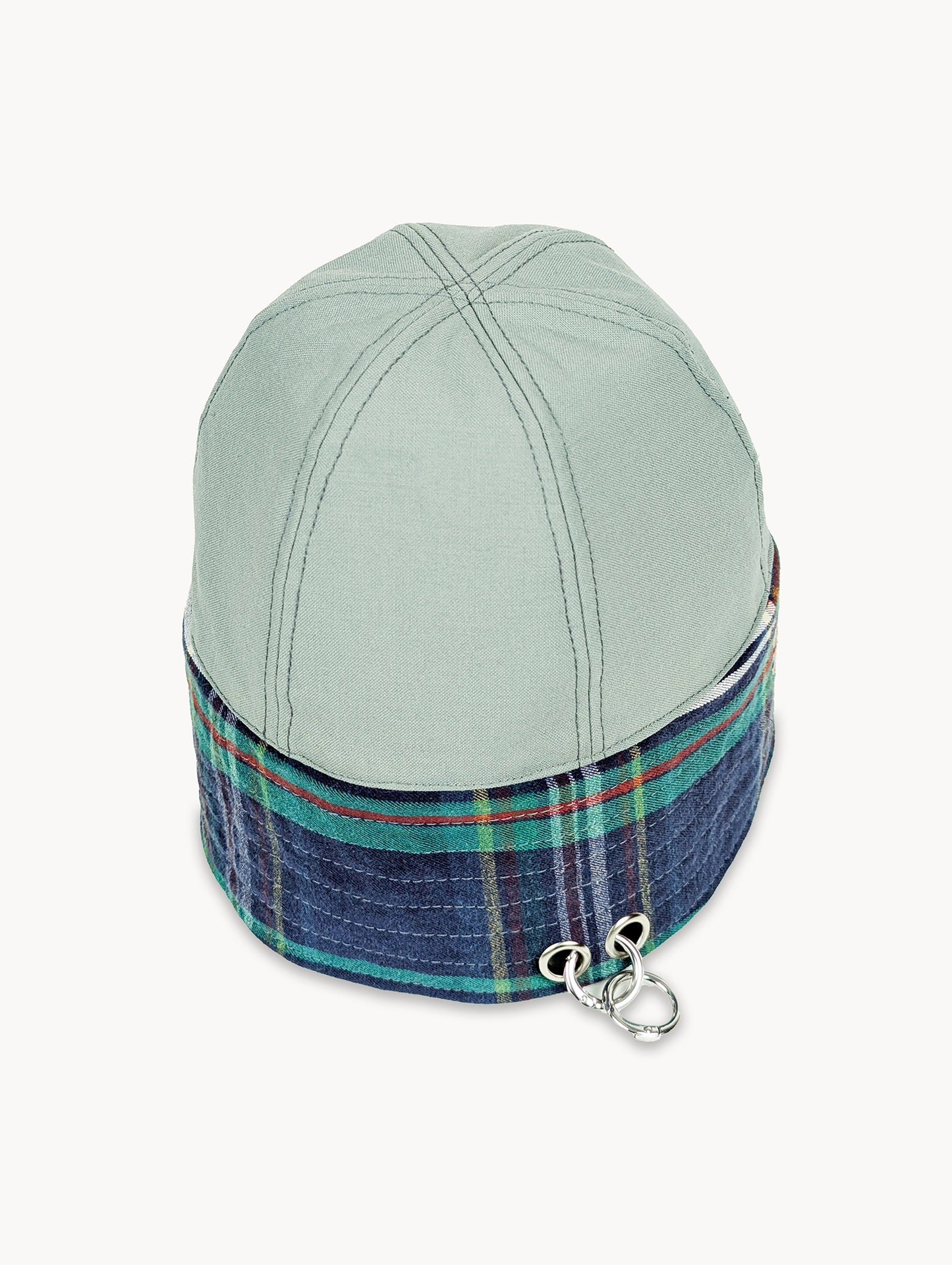 EyeLoveLu Reversible Sailor Hat – Handmade from Upcycled Trousers & Shirt