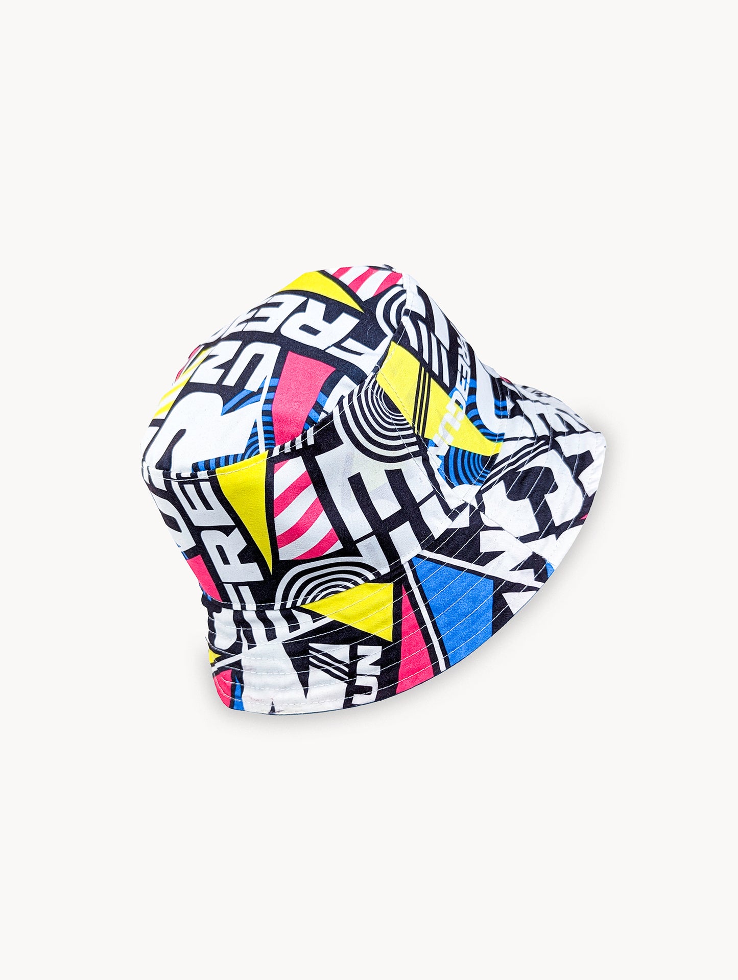 Chapeau bob réversible en denim EyeLoveLu – Style skate recyclé