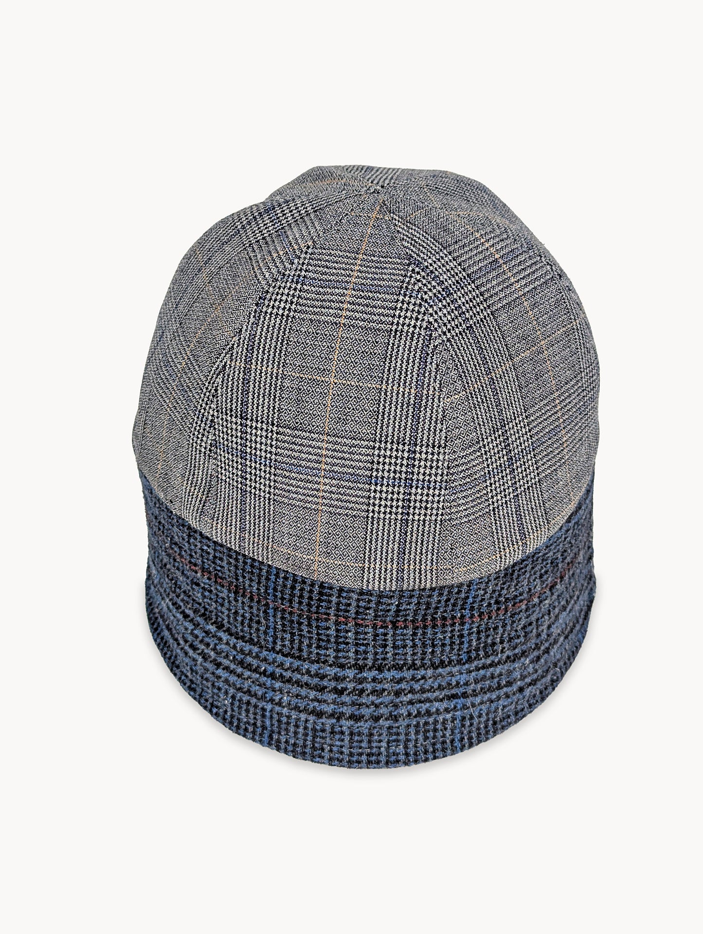 EyeLoveLu Reversible Sailor Hat – Handmade from Upcycled Trousers & Fabric Scrap