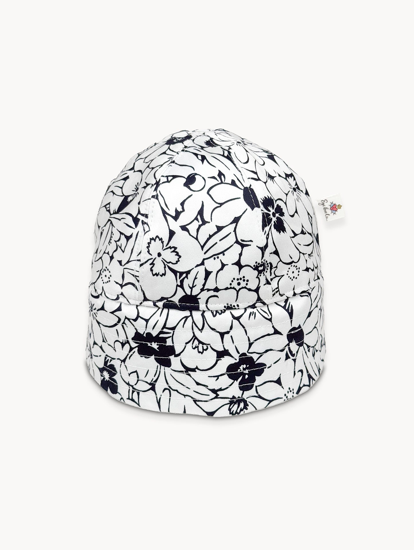 EyeLoveLu Floral Sailor Hat - Handmade From Rescued Textiles