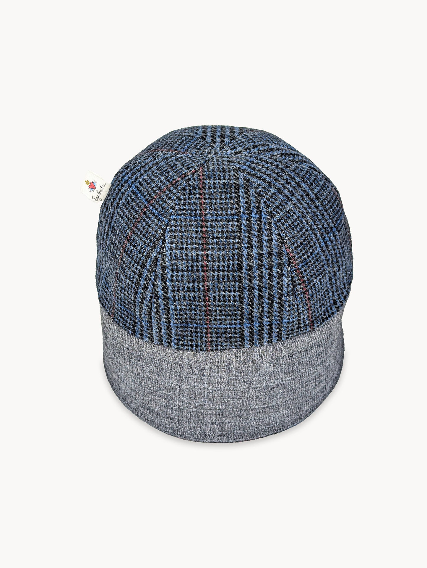 EyeLoveLu Reversible Sailor Hat – Handmade from Upcycled Trousers & Fabric Scrap