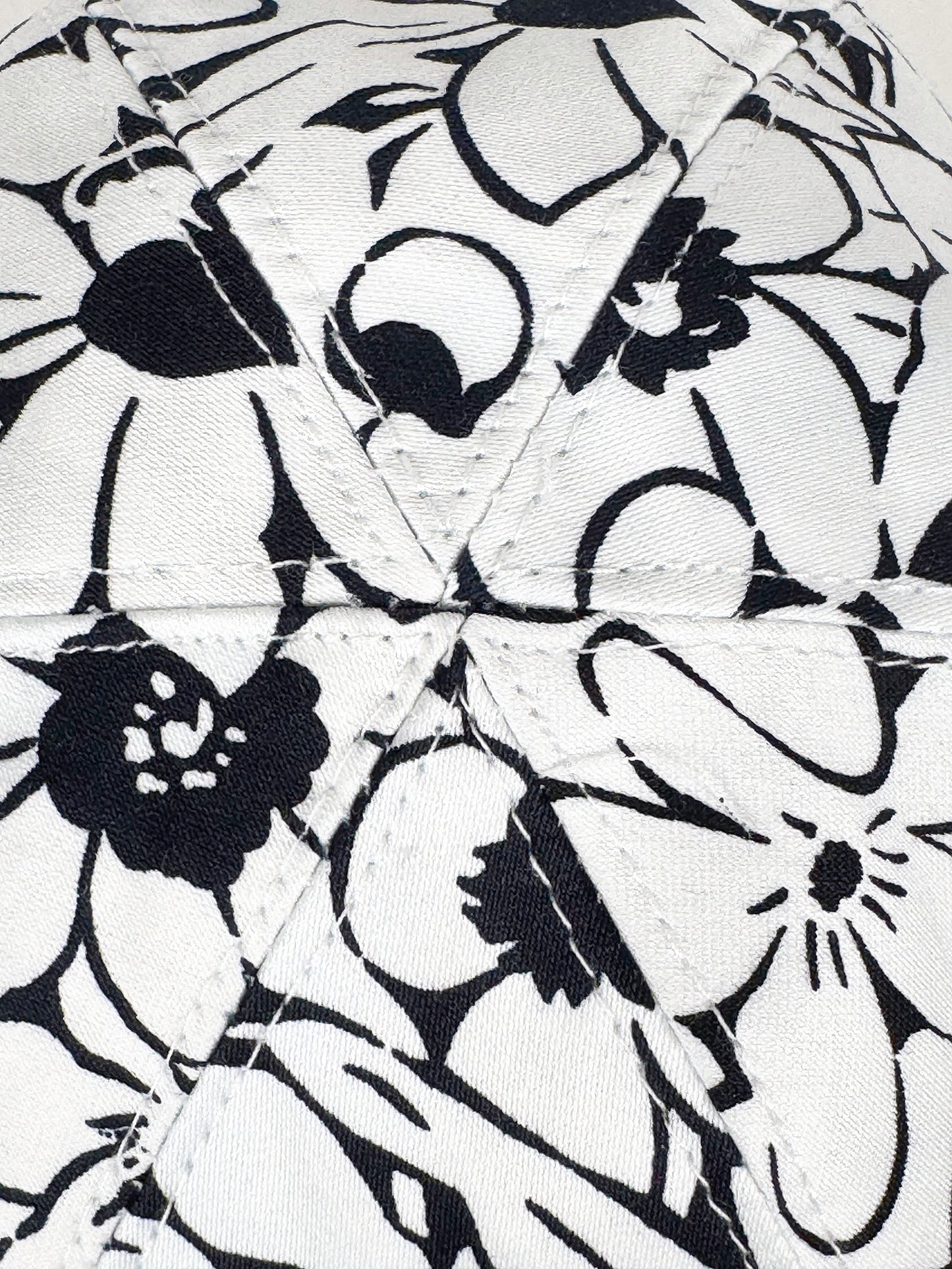 EyeLoveLu Floral Sailor Hat - Handmade From Rescued Textiles