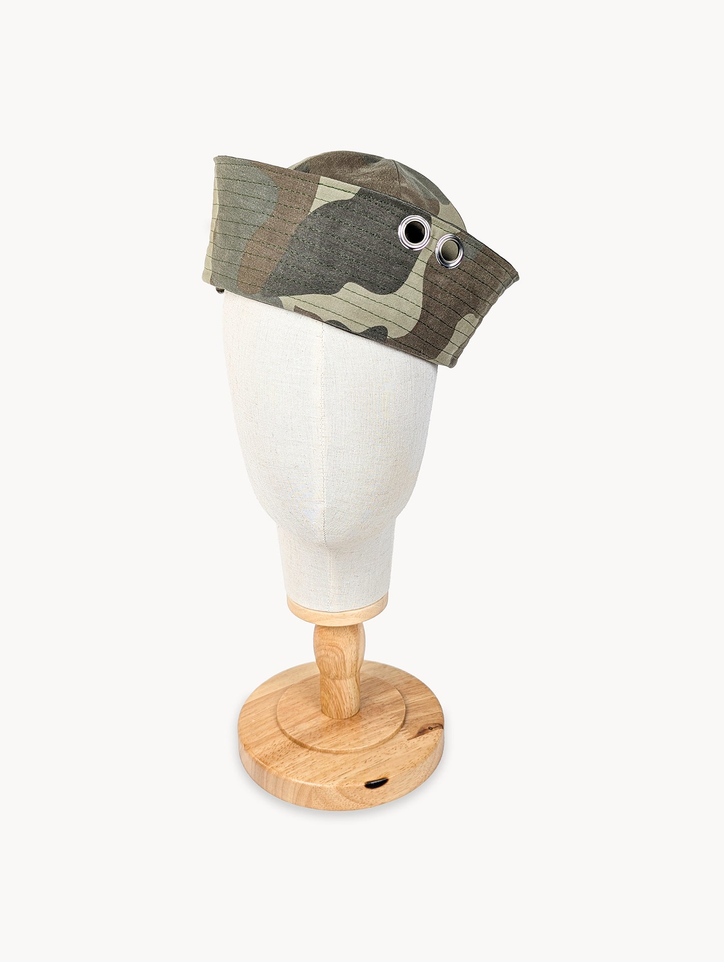 Reversible Sailor Hat – Handmade from Upcycled Trousers | EyeLoveLu