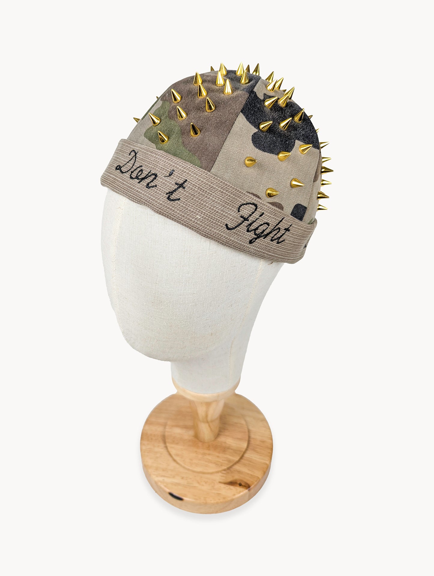EyeLoveLu Spiked Sailor Hat – Handmade from Upcycled Trousers